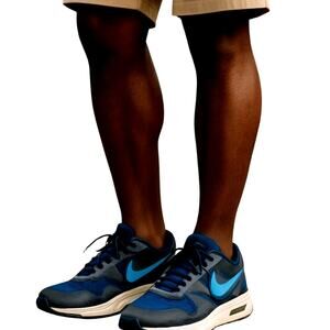 Nike Reax 9 Blue 10.5 Men's Tennis Shoe Athletic Sneaker 10 1/2